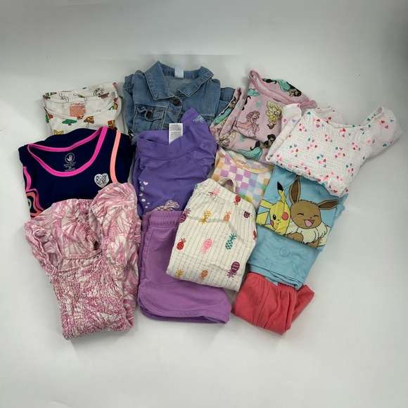 Other - Bundle/ lot of 14 -Colorful 6/7 Girl Clothing